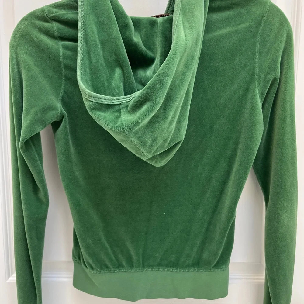 Juicy Couture Green Velour Tracksuit - Picture 9 of 12